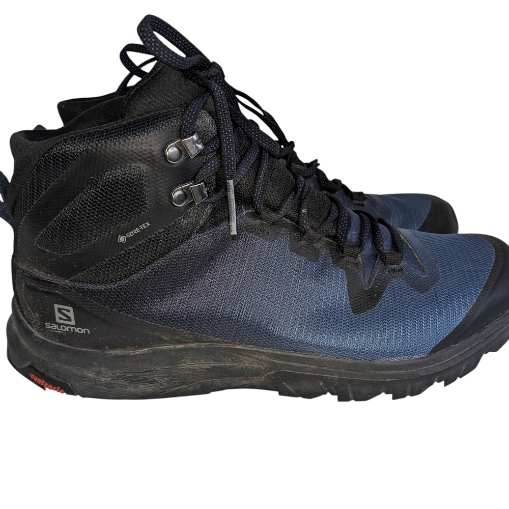 Salomon Women's'Black and Navy Athletic Shoes